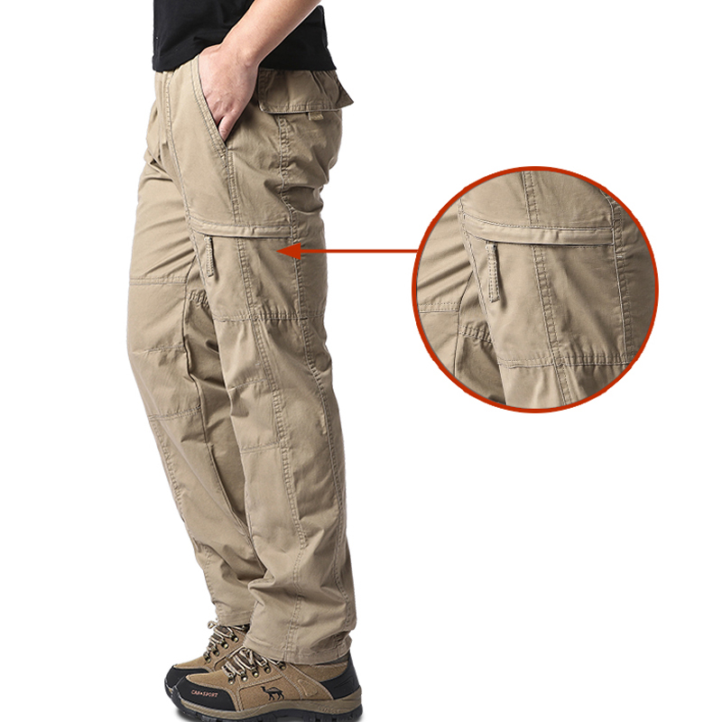 Fishing Pants Waterproof - 고품질 남성 코튼 카고 바지 캐주얼