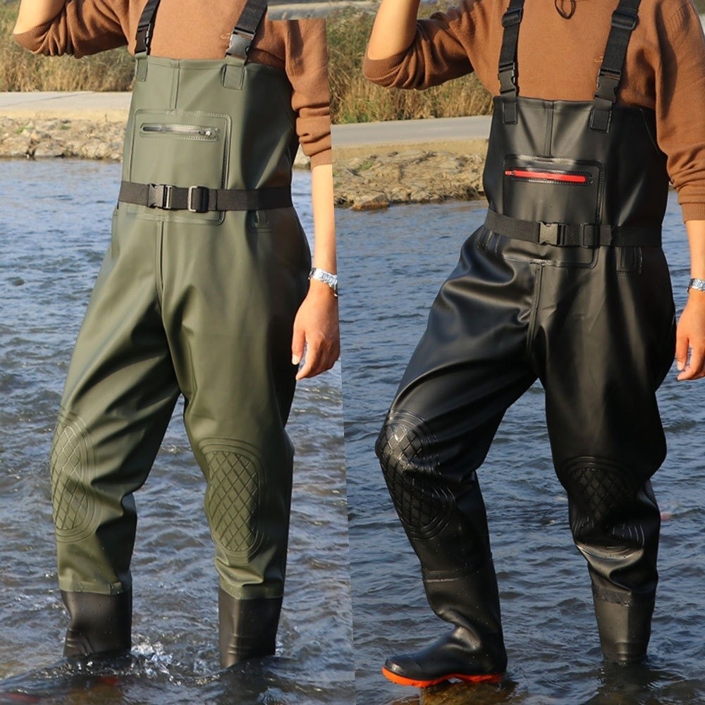 내구성 있는 PVC 낚시복 방수 두꺼운 디자인 웨이더  - Fishing Pants Waterproof 리뷰 및 가격