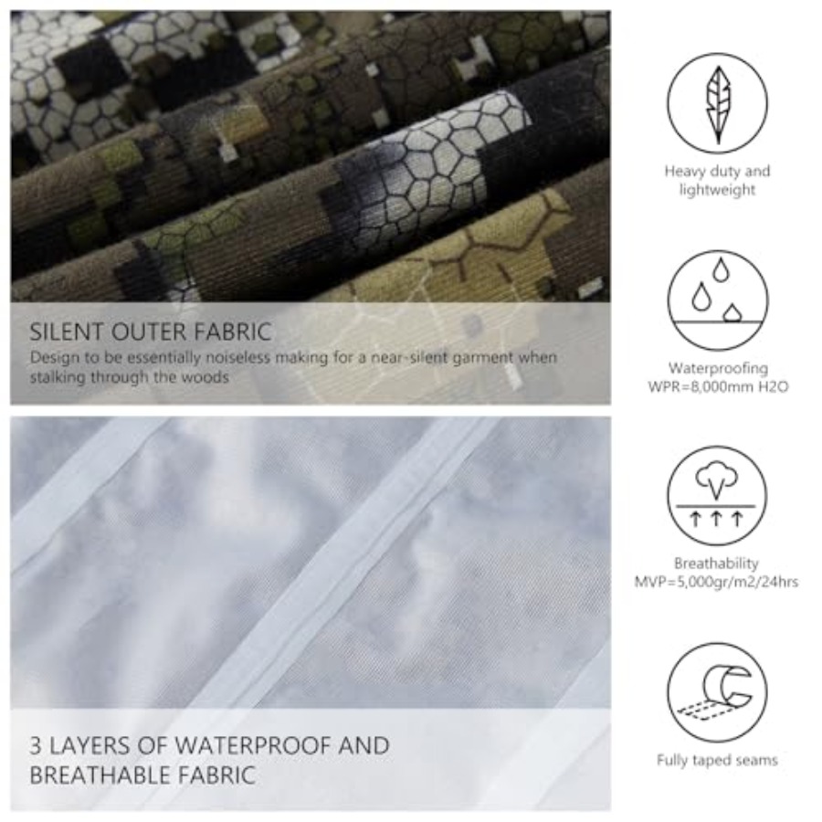남성용 사냥 바지, 방수 및 통기성 나일론 소재, 무소 - Fishing Pants Waterproof 리뷰 및 가격