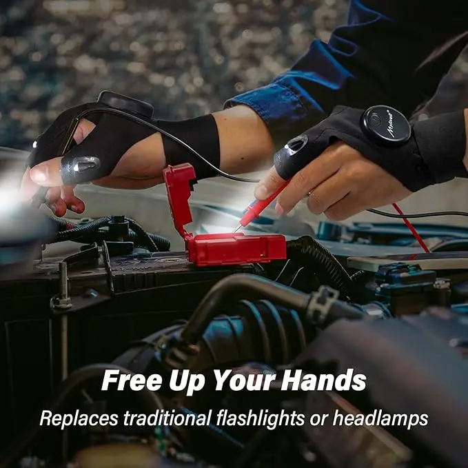 남성용 LED 장갑 – 손전등이 있는 발광 낚시 장갑, - Fishing Gloves 리뷰 및 가격