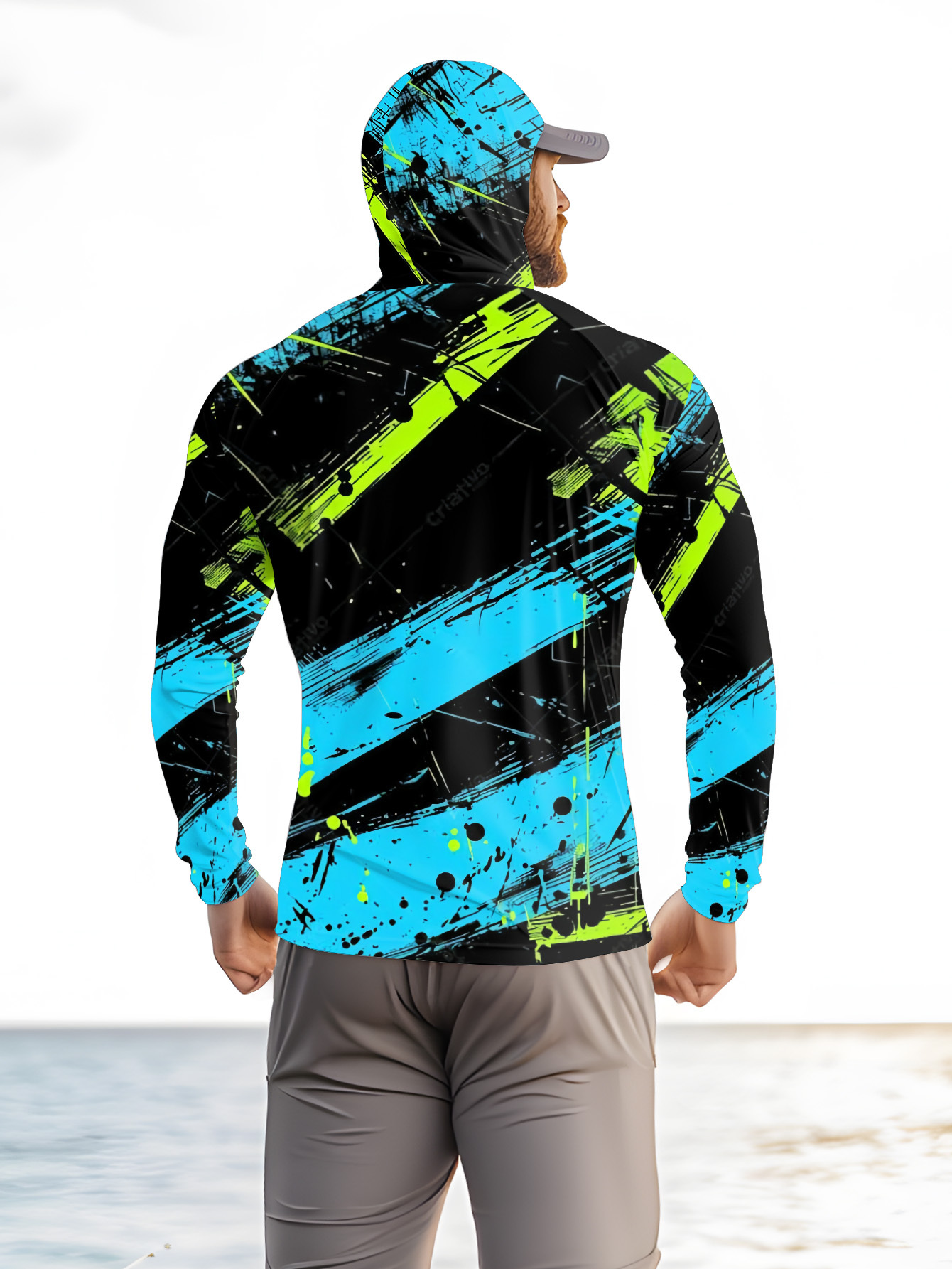 낚시용 후드티, 남성용, 긴팔, 빠른 건조, 통기성,  - Fishing Shirt Uv Protection 리뷰 및 가격