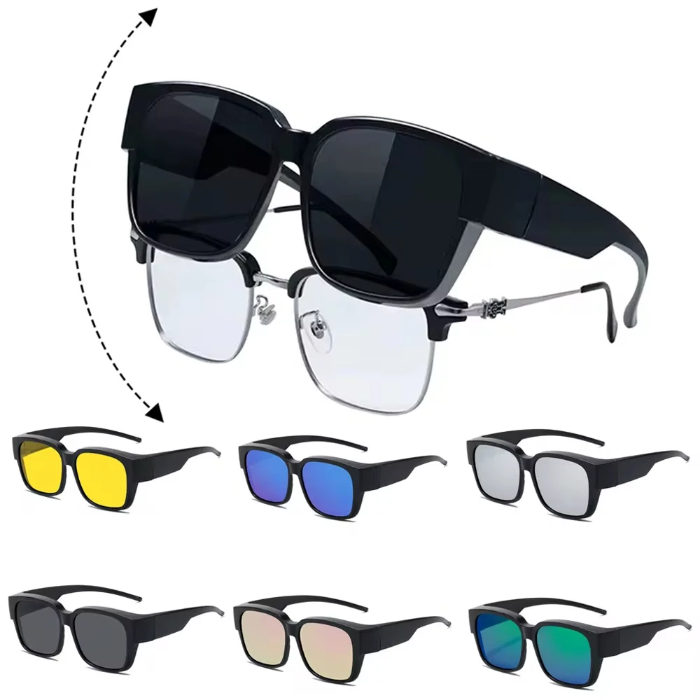새로운 스타일의 편광 선글라스, 근시 교정 안경 위에  - Fishing Sunglasses Polarized 리뷰 및 가격